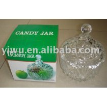 Glass Jar, Candy glass jar, Storage jar