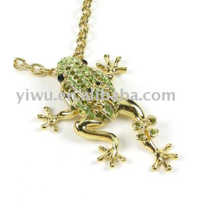 frog shaped pendant