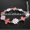 flower enamel bracelet