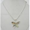 dragonfly shell necklace