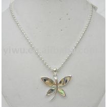 dragonfly shell necklace