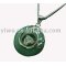 Buddha 925 Sterling silver jade necklace