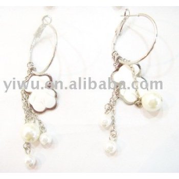 Girl Shell Pearl Earrings