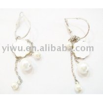 Flower Shell Pearl Earrings
