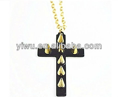 2013 fshion long cute cross necklace