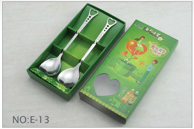 Promotion gift OEM promotional stainless steel tableware dinnerware set with your logo E-13