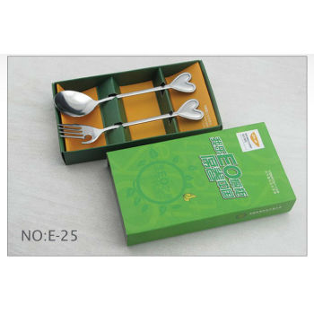 Promotion gift OEM promotional stainless steel tableware dinnerware set with your logo E-25