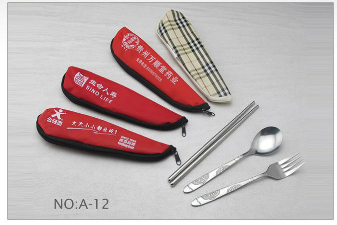 Promotion gift OEM promotional stainless steel tableware dinnerware set with your logo A-12