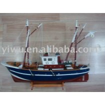 Wood Ship Boat Craftwork
