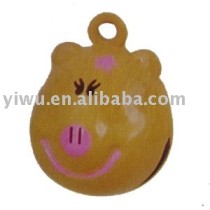 Best quality cute pig copper jingle bell