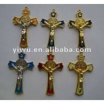 Small Metal Jesus Cross
