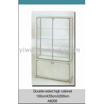 Glass display cabinet