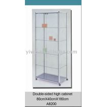 glass display case