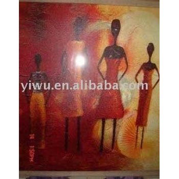 Items in Yiwu China (oil painting )