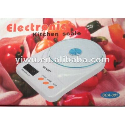 Kitchen scale, food scale, the nutrition scale, the batching scale, glass kitchen scale, range 5KG
