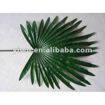 imitation flowers Artificial palm leaves