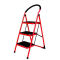 Steel round tube step ladder 2-6 steps 0.9 inch steel tube ladders