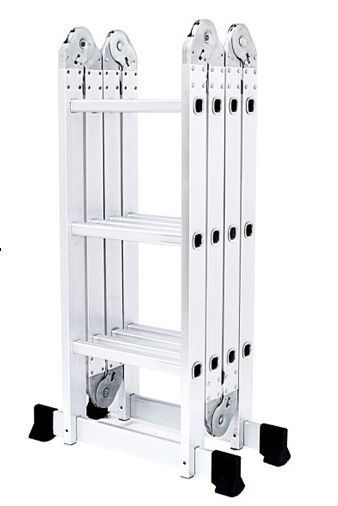 Multifunctional ladder 4*5 aluminium ladder easy folding aluminium ladder