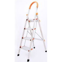 Stainless steel 4 steps ladder safety step ladders