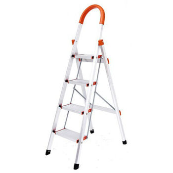 Household adjustable step ladder safety step ladders