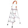 Household adjustable step ladder safety step ladders 3-6 steps alumnium ladder