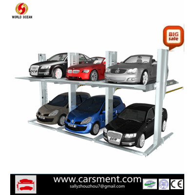 2013 Hot Sale Two Layers Simple Assemble Parking System