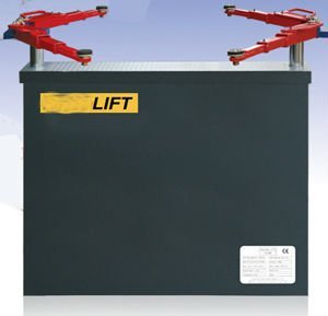2 post in ground car lifts 3500kg capacity with CE DHCZ-Z3500A