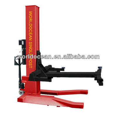 CE approved 1 post car lift 5500lbs/1800mm
