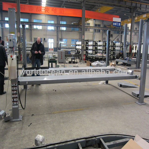 New product for 2013 Hydraulic 2 post used car lifts meet CE stanard