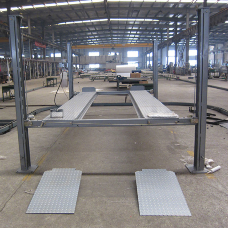 4 post hydraulic car lift parking for 2 cars WF4200 (CE)