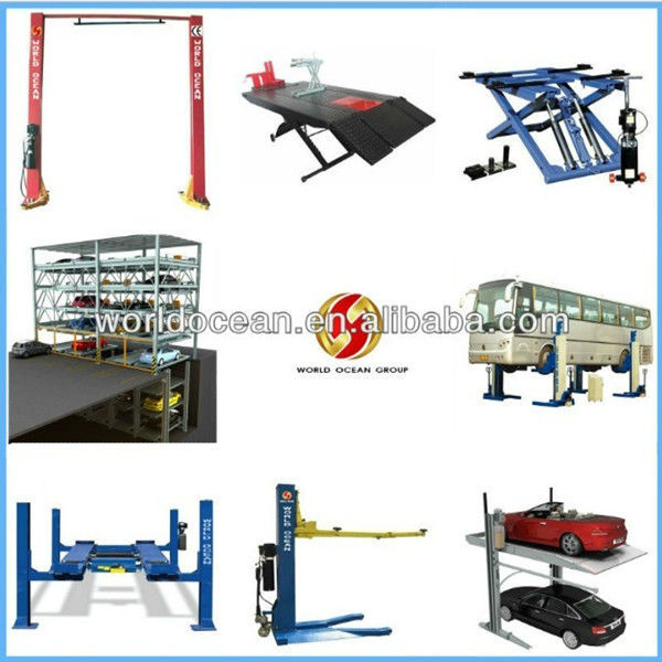Used 2 Post Overhead Hydraulic Car Lift Vehicle Lift For Sale