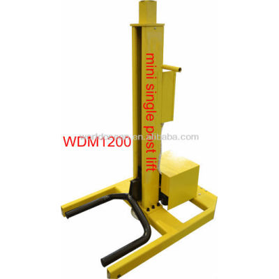 single column mini lift car 1200kgs/850mm-1600mm