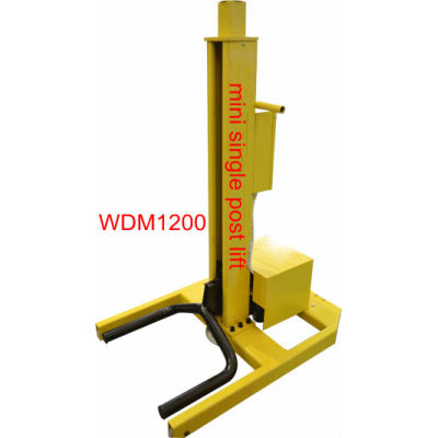 single post mobile lift 1200kgs/850mm-1600mm