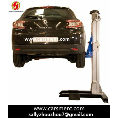 New products for 2013 Manufacture Single Post hydraulic car lifts with CE certificate