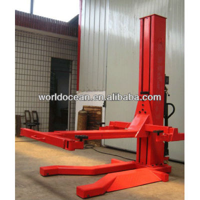 one column hydraulic lifts