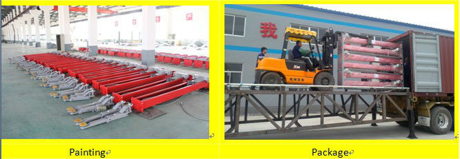 Double cylinder 6000LBS small scissor car lift