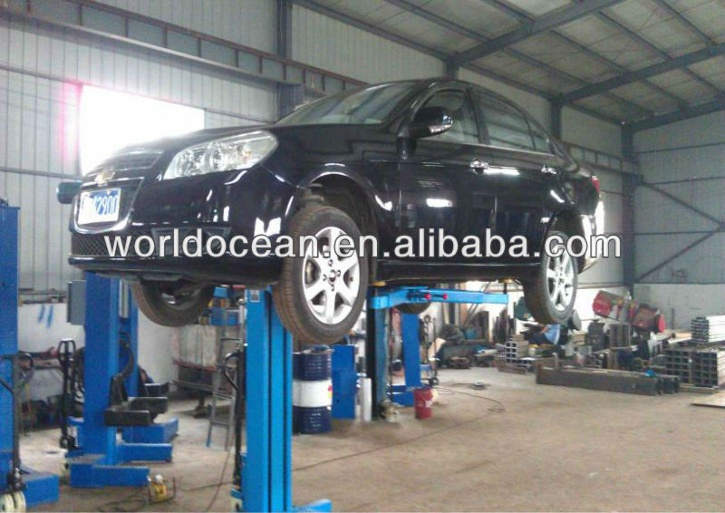 2013 Hot sale hydraulic single post car lift with CE certificate