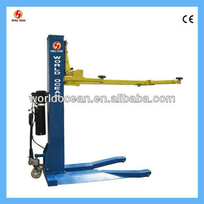 1 post car lift 5500lbs with CE certificate