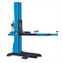 Mobile single post hydraulic lifter