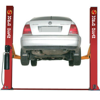 low ceiling plate 2 post clear floor Car lifts WT3200-A