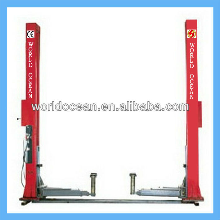 2 post car lifts lifting 4.0ton WT4000-AE electric hydraulic lifter with CE