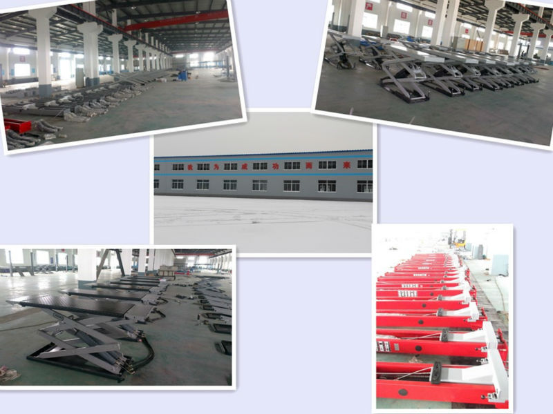 Very good quality and high safety four post car lift