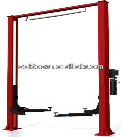 Four post parking hydraulic lift for vehicle maintenance and repair WF4200-ST with CE