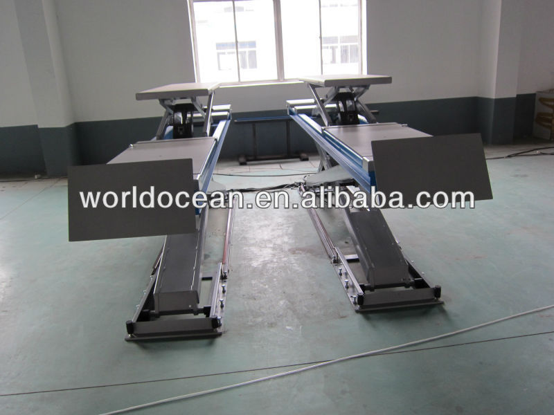 Higher car lifts lifting 4ton WT4000-AE with CE hydraulic lifter