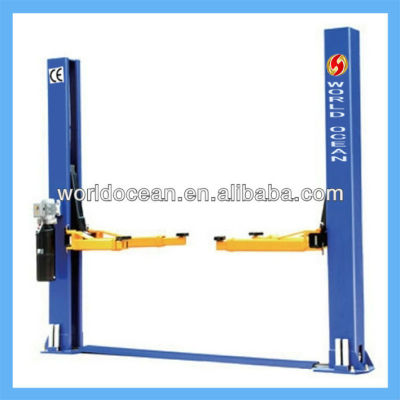 two post car lift, WT4200-A single side release auto lifting equipment
