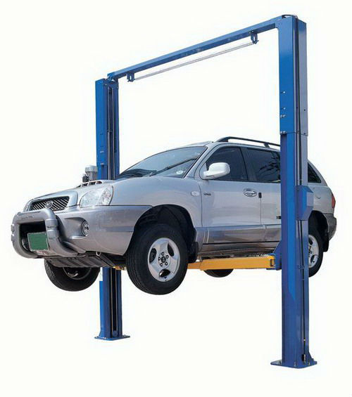2 post clear floor car lift 4200kgs lifting gantry cranes