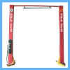 one side manual lock release clear floor type two post lift WT3200-BS