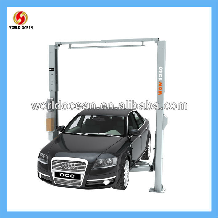 2013 Hot sale two post parking car lifts WOW1240