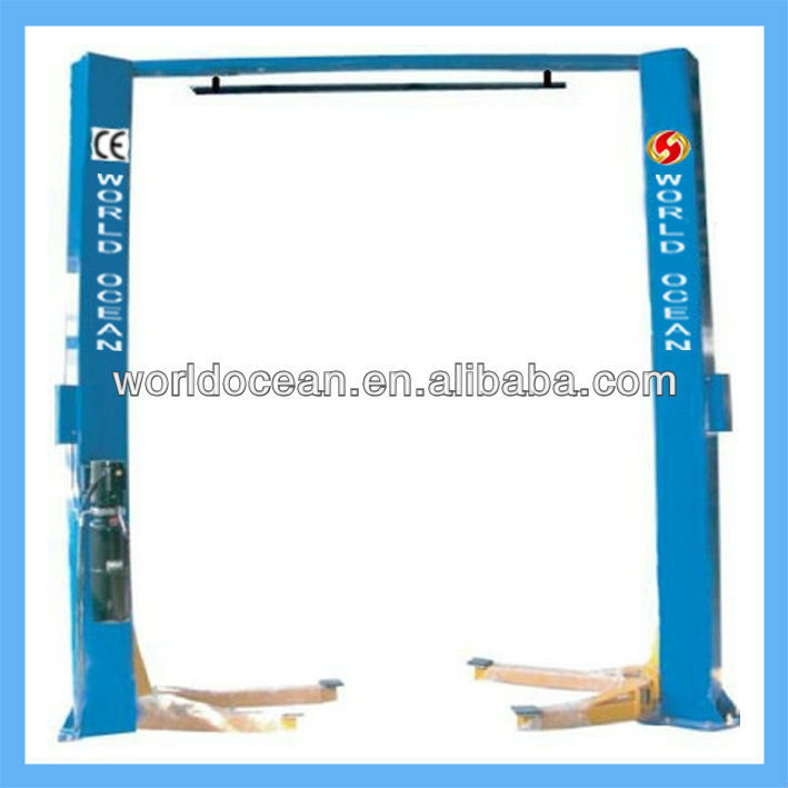 2 post hydraulic vehicle lifter with 4.5t