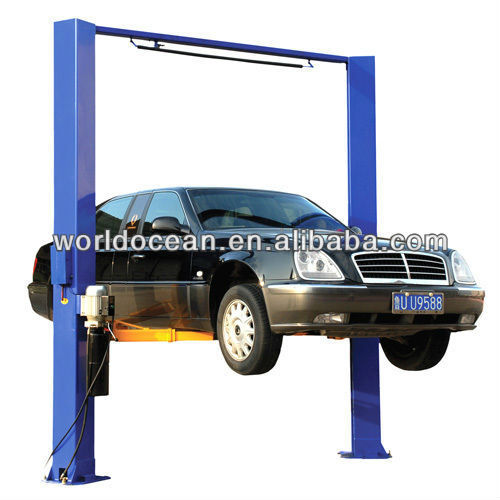3600KG/4000KG/4200KGTwo Post Double Cylinder Hydraulic Floor Plate Car Lift